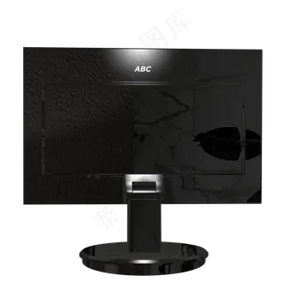 电脑液晶显示器背面