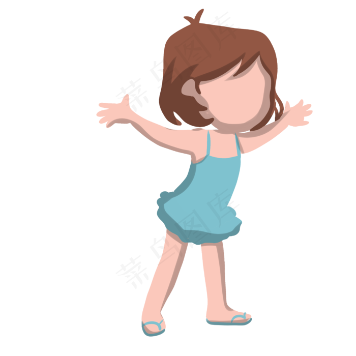 儿童节可爱女孩