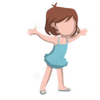 儿童节可爱女孩