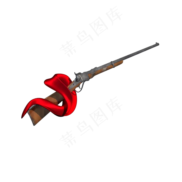 仿真步枪png图(2000X2000(DPI:300))psd模版下载