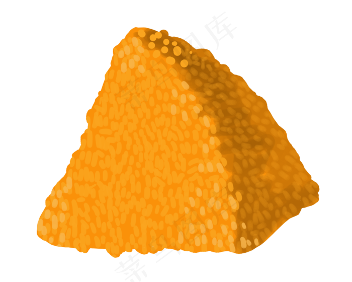 斜视黄色糯米插图(2500X2000(DPI:300))psd模版下载