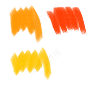 粉笔笔刷素材效果