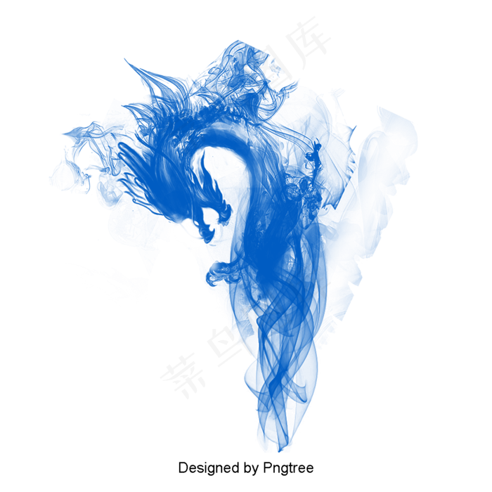 龙画的烟,免抠元素(1200X1200(DPI:300))psd模版下载