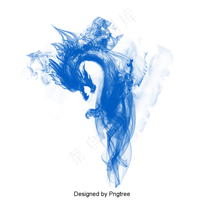 龙画的烟,免抠元素(1200X1200(DPI:300))psd模版下载