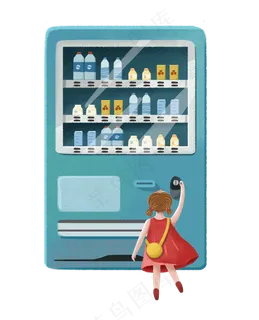 立夏女孩买冷饮
