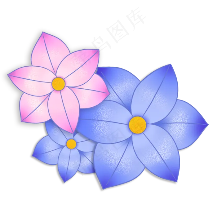 春季植物花朵,免抠元素(2000X2000(DPI:300))psd模版下载