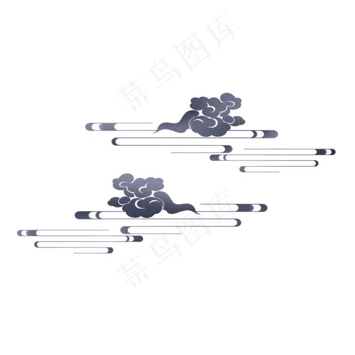 中国风新中式祥云(2000X2000(DPI:96))psd模版下载