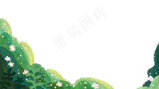 夏季夏天户外野外自然植物前景花