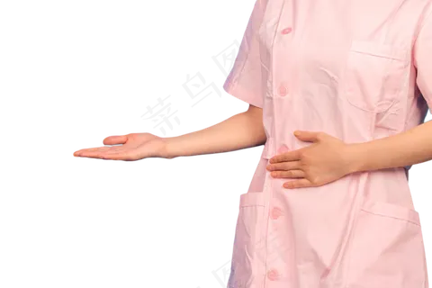 护士邀请服务手势