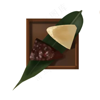 红豆粽子糯米粽子