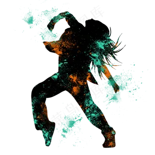 开学季舞蹈社团招新剪影,免抠元素
