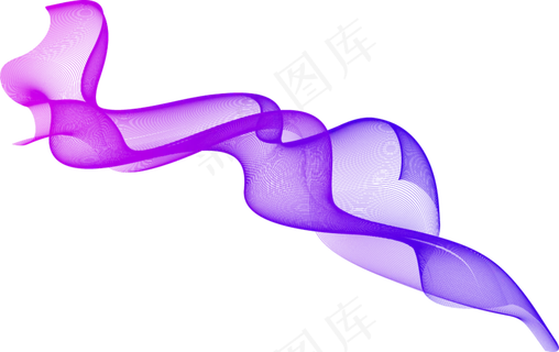 618电商发光渐变唯美线条