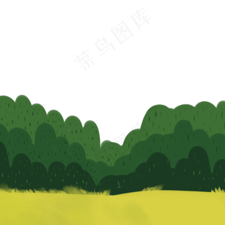 春天绿色植物下载,免抠元素