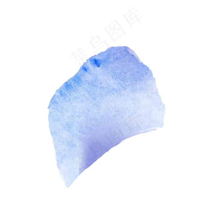 蓝色水墨笔刷(2000X2000(DPI:300))psd模版下载