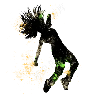 开学季舞蹈社团招新剪影,免抠元素