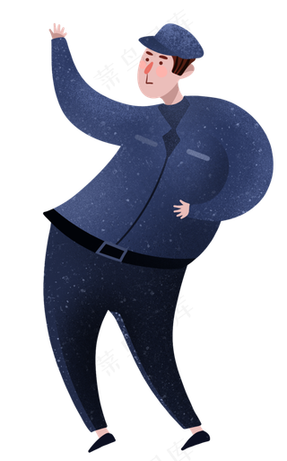 五一劳动节保安人员