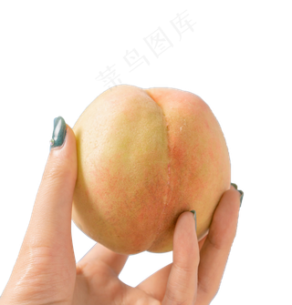 新鲜水果桃子