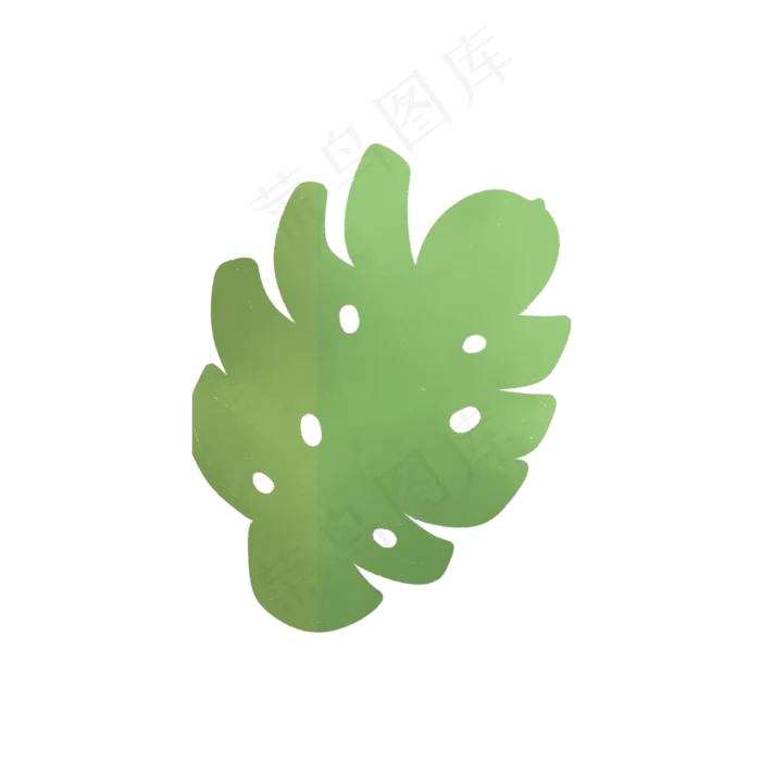 卡通树叶(2000X2000(DPI:300))psd模版下载
