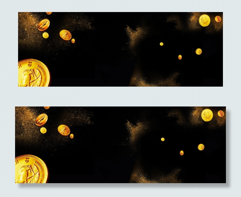 黑金简约商业金融合成背景