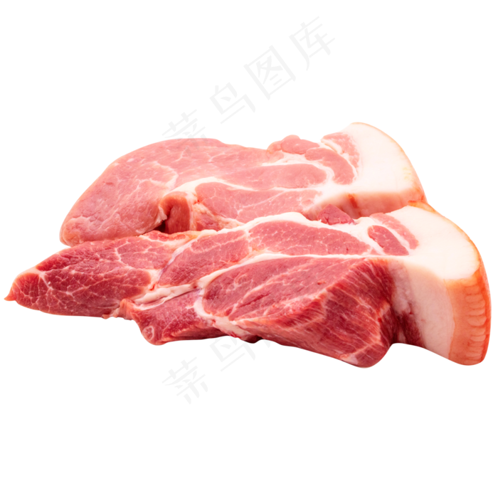新鲜食材猪肉,免抠元素
