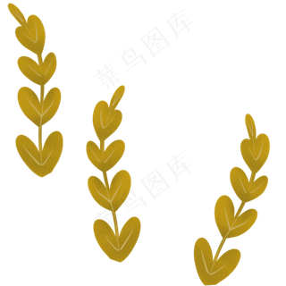 叶子春季自然植物