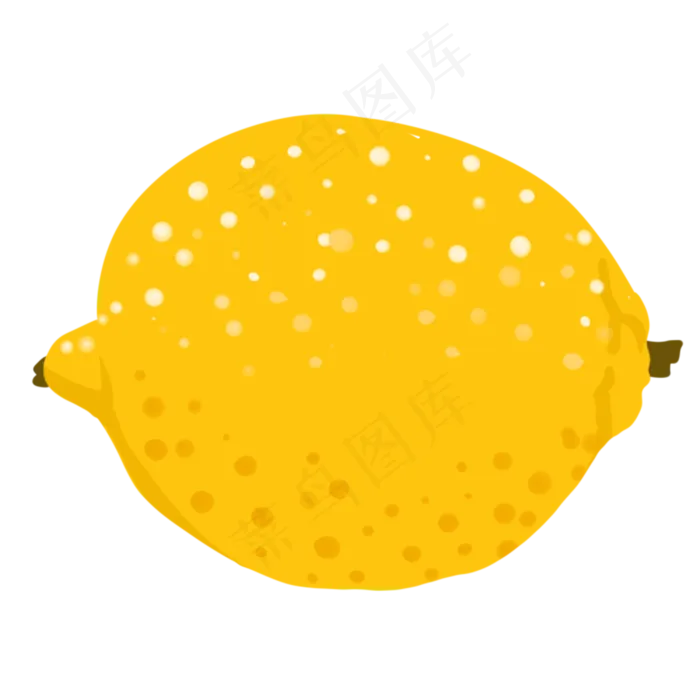 新鲜大个柠檬水果(3000X3000(DPI:299))psd模版下载