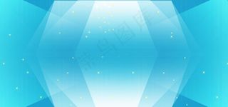 简约蓝色星星渐变纹理