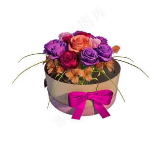 玫瑰礼盒png图