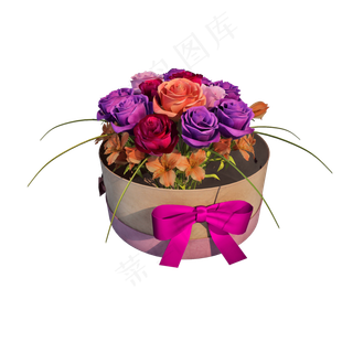 玫瑰礼盒png图