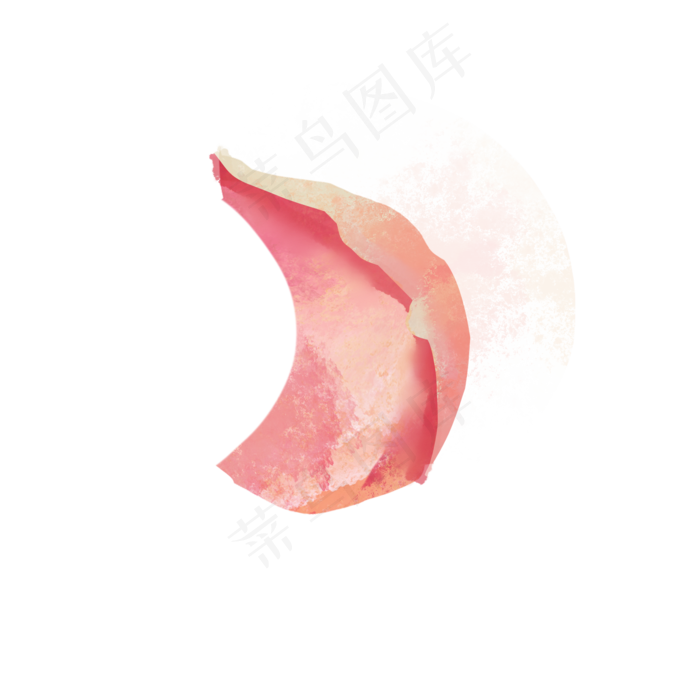 高清免抠手绘水彩花瓣素材(2000X2000(DPI:300))psd模版下载