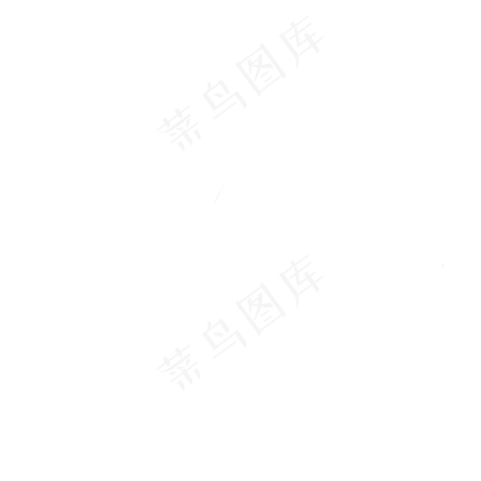 冬季雪花漂浮元素,免抠元素