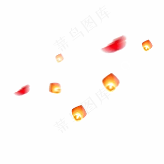 灯笼免费下载中元节,免抠元素