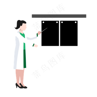卡通风五一劳动节医生工作元素