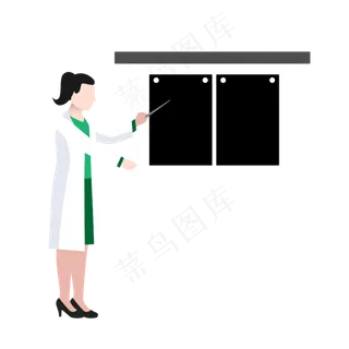 卡通风五一劳动节医生工作元素