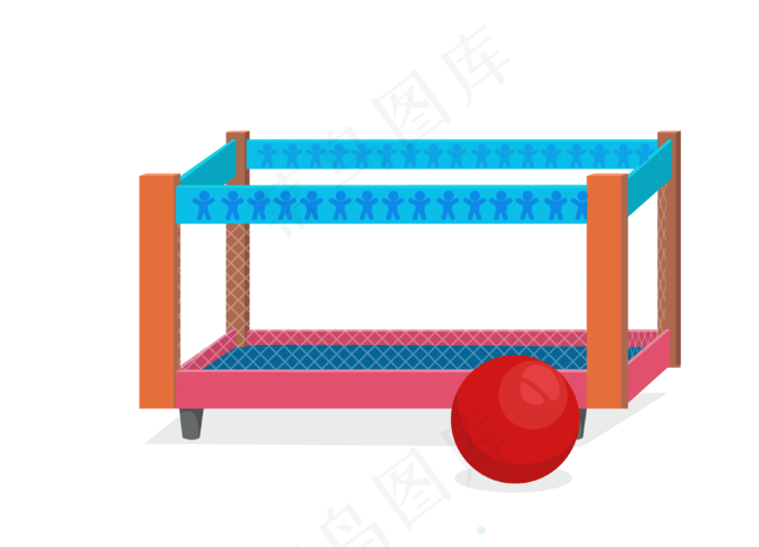 儿童节卡通婴儿车设计