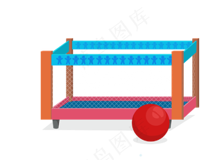 儿童节卡通婴儿车设计