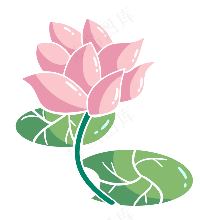 夏天水植物荷花(2150X2362(DPI:299))psd模版下载