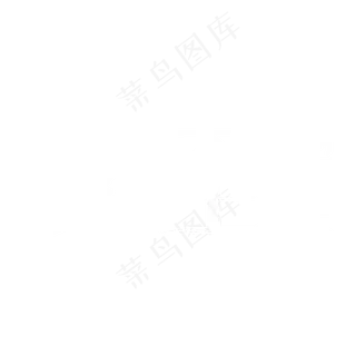白色创意夏至字体设计