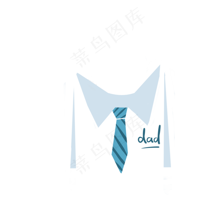父亲节领带标志图案(2000X2000(DPI:299))psd模版下载