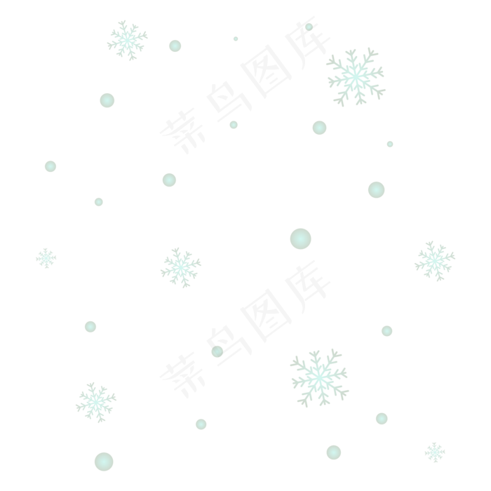 冬天雪花,免抠元素(2000*2000px 300 dpi )ai矢量模版下载