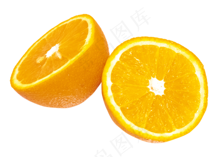 半块水果橙子