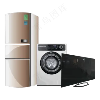 家电组合,免抠元素