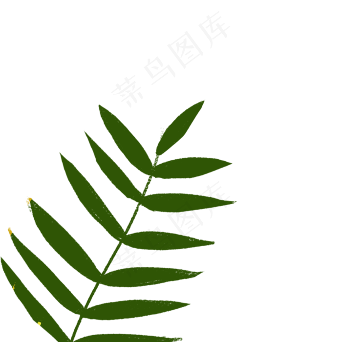 卡通植物绿叶下载