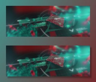 未来都市模拟数据创意合成