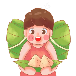 给你献上好吃的粽子