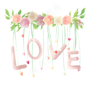 情人节玫瑰花装饰