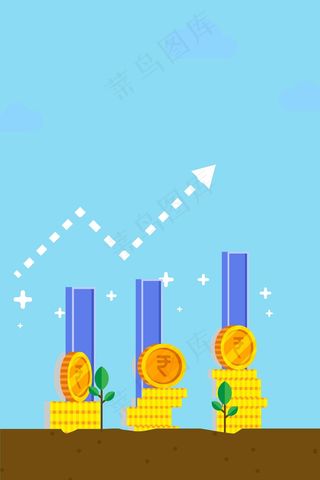 黑色商务投资理财招商