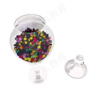 质感糖果罐png图