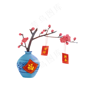 中国风春节装饰 中国风春节装饰