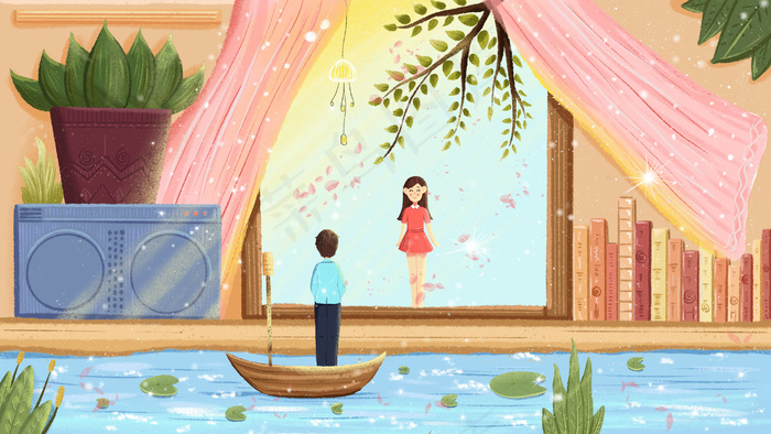 立夏夏季夏天阳光